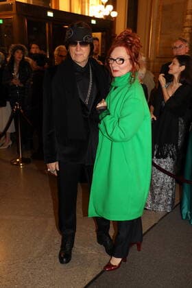 Europäische Kulturpreisgala Wien, Oper, 20. 10. 2019 Gottfried HELNWEIN mit Frau