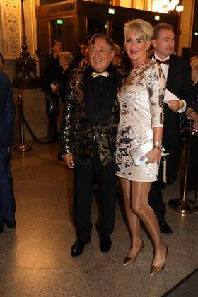 Europäische Kulturpreisgala Wien, Oper, 20. 10. 2019 Richard LUGNER mit Begleitung