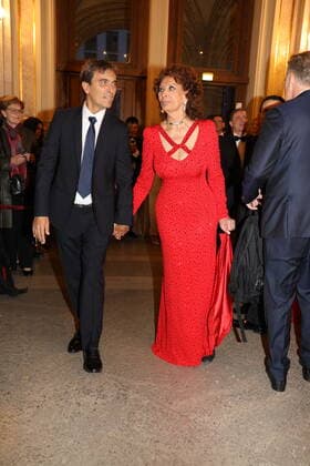 Europäische Kulturpreisgala Wien, Oper, 20. 10. 2019 Sophia LOREN, Carlo PONTI Jr.