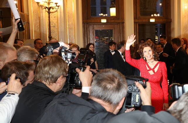 Europäische Kulturpreisgala Wien, Oper, 20. 10. 2019 Sophia LOREN, Carlo PONTI Jr.