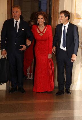 Europäische Kulturpreisgala Wien, Oper, 20. 10. 2019 Sophia LOREN, Carlo PONTI Jr.