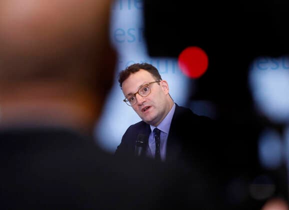 Bundesgesundheitsminister Jens Spahn, Deutschland, Berlin, Aufklärungskampagne über Depression der Robert-Enke-Stiftung, 21.10.2019