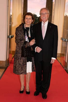 Hannover, Verleihung des Leibniz Ring Hannover an Meeresbiologin Prof.Dr. Antje Boetius, Laudatio Hannes Jaenicke, im Hannover Congress Centrum, Ursula und Manfred Budin,