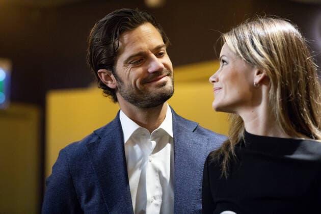 Bilder des Jahres 2019, Entertainment 10 Oktober STOCKHOLM 2019-10-22 Prins Carl Philip och prinsessan Sofia under en pressträff vid lanseringen av parets kampanj för att stoppa näthat, viberättar Stockholm Sverige x2512x *** STOCKHOLM 2019 10 22 Prince Carl Philip and Princess Sofia during a press conference at the launch of the couples campaign to stop net hate, Stockholm Sweden x2512x,  Copyright: xSANDBERGxMAGNUS Aftonbladet TTx Prinsparet kampanjar mot näthat