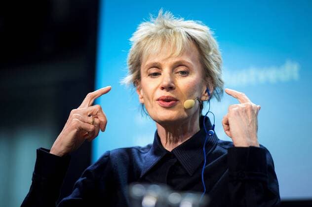 US writer winner of the 2019 Princess of Asturias Literature Award, Siri Hustvedt, takes part in a debate on feminism at Telefonica Foundation in Madrid, Spain, 23 October 2019. Siri Hustvedt !ACHTUNG: NUR REDAKTIONELLE NUTZUNG!  Copyright: xLucaxPiergiovannix GRAF5681 20191023-637074359609209693