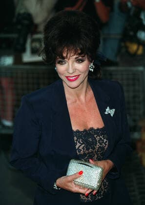 Joan Collins Actress Joan Collins 02 July 1993 Joan Collins Actress Joan Collins 02 July 1993  Copyright: MaryxEvansxAFxArchivexGrahamxWhitbyxBoot 12042923  