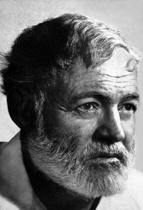 Ernest Hemingway Writer 21 July 1899 - 2 July 1961 01 May 1965  Copyright: MaryxEvansxxxAFxArchive 12049290 editorial use only  