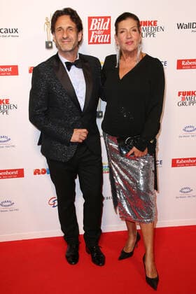Falk Willy Wild und Katy Karrenbauer bei der Verleihung Goldene Bild der Frau am 23.10.2019 in Hamburg Goldene Bild der Frau Verleihung 2019 in Hamburg