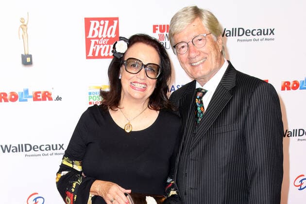 Christian und Marina Wolff bei der Verleihung Goldene Bild der Frau am 23.10.2019 in Hamburg Goldene Bild der Frau Verleihung 2019 in Hamburg
