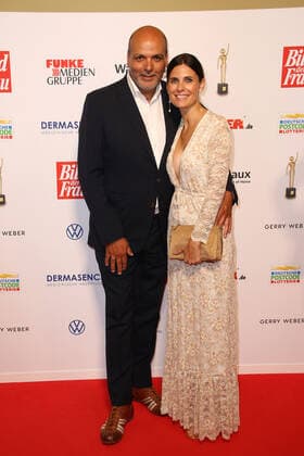 Jay Alexander und seine Ehefrau Vanessa bei der Verleihung Goldene Bild der Frau am 23.10.2019 in Hamburg Goldene Bild der Frau Verleihung 2019 in Hamburg