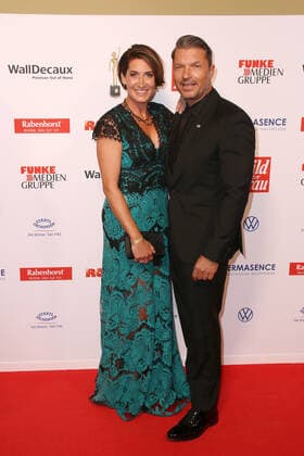 Hardy Krüger Jr. und seine Ehefrau Alice bei der Verleihung Goldene Bild der Frau am 23.10.2019 in Hamburg Goldene Bild der Frau Verleihung 2019 in Hamburg