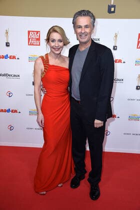 Natalie O Hara, Timothy Peach bei der der 13. Verleihung der GOLDENEN BILD der FRAU im Stage Operettenhaus in Hamburg am 23.10.2019