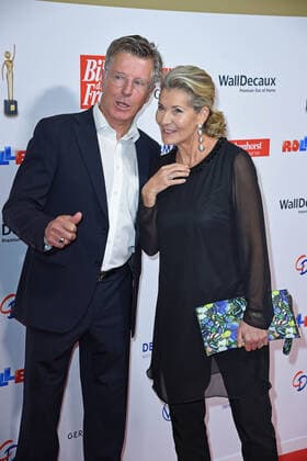 Nick Wilder mit Ehefrau Christine Mayn bei der der 13. Verleihung der GOLDENEN BILD der FRAU im Stage Operettenhaus in Hamburg am 23.10.2019