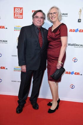 Elmar Wepper mit Ehefrau Anita Schlierf bei der der 13. Verleihung der GOLDENEN BILD der FRAU im Stage Operettenhaus in Hamburg am 23.10.2019