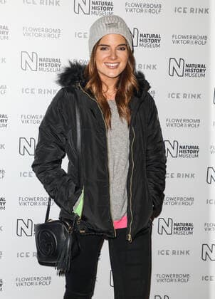 October 23, 2019, London, United Kingdom: Binky Felstead attending the launch party for the Natural History Museum Ice Rink in London London United Kingdom - ZUMAs197 20191023_zaa_s197_123 Copyright: xBrettxCovex