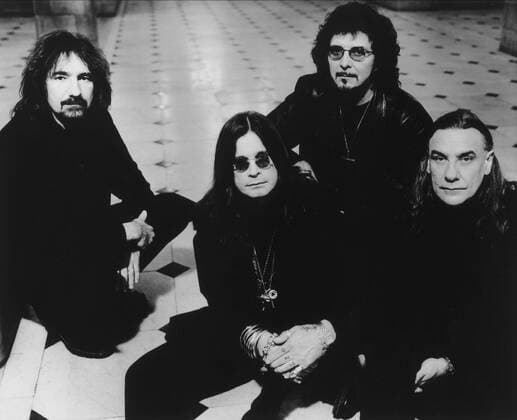 Black Sabbath, Geezer Butler,Ozzy Osbourne, Tony Iommi & Bill Ward Heavy Metal Band Photo Credit; Kevin Westenberg 20 September 1998  Copyright: MaryxEvansxAFxArchive 12062289 editorial use only
