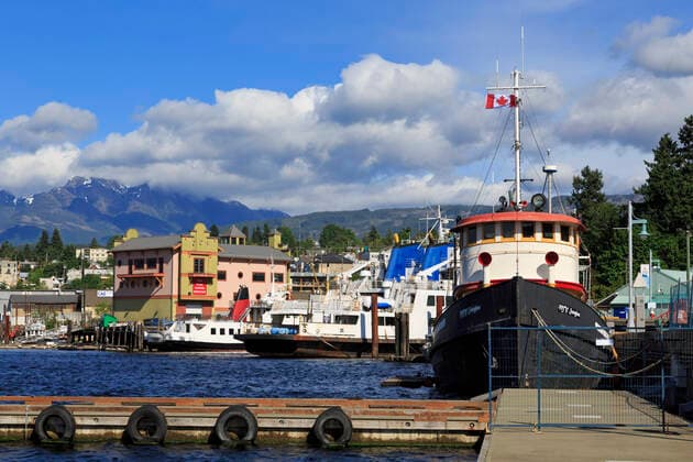 MV Songhee Tugboat, Port Alberni, Vancouver Island, British Columbia, Canada, North America Copyright: RichardxCummins 776-5664