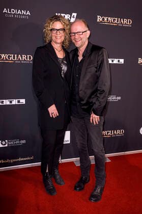 Dieter Falk mit Ehefrau Angelika Falk bei der Premiere von Bodyguard - Das Musical im Mucial Dome. Köln, 24.10.2019