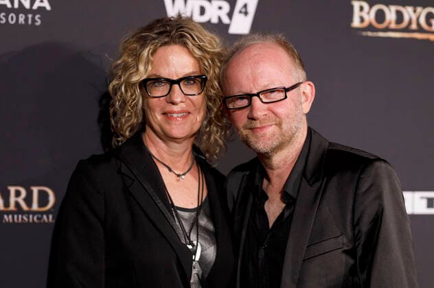 Dieter Falk mit Ehefrau Angelika Falk bei der Premiere von Bodyguard - Das Musical im Mucial Dome. Köln, 24.10.2019