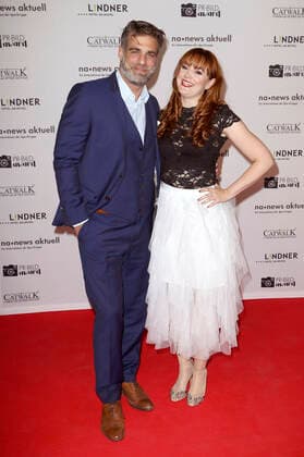 Carsten Spengemann und Sabrina Ziegler beim PR-Bild Award 2019 im Resonanzraum. Hamburg, 24.10.2019