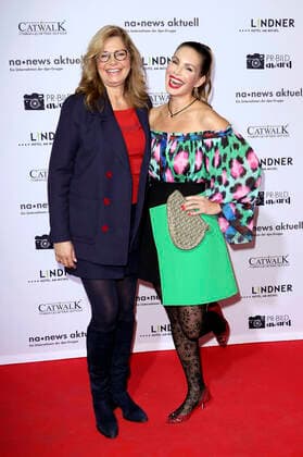 Maren Gilzer und Dany Michalski beim PR-Bild Award 2019 im Resonanzraum. Hamburg, 24.10.2019