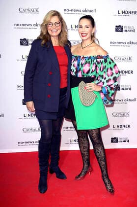 Maren Gilzer und Dany Michalski beim PR-Bild Award 2019 im Resonanzraum. Hamburg, 24.10.2019