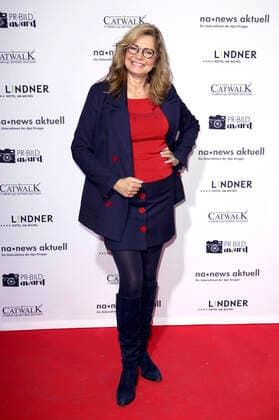 Maren Gilzer beim PR-Bild Award 2019 im Resonanzraum. Hamburg, 24.10.2019