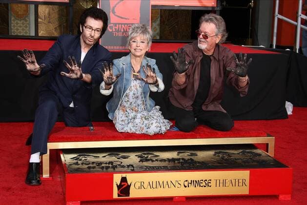 George Chakiris & Rita Moreno & Russ Tamblyn Actors West Side Story Hand And Footprint Ceremony Hollywood, Los Angeles, California, USA 15 November 2011  Copyright: MaryEvansxAllstarxGrahamxWhitbyxBoot 12345604