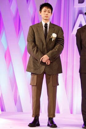 Japanese actor Masaki Suda attends the award ceremony of the Tokyo Drama Award 2019 in Tokyo, Japan on October 28, 2019.  (115385026)