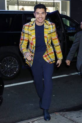 NEW YORK, NY- October 29: Henry Golding at Good Morning America promoting Last Christmas on October 29, 2019 in New York City. Copyright: xRWx