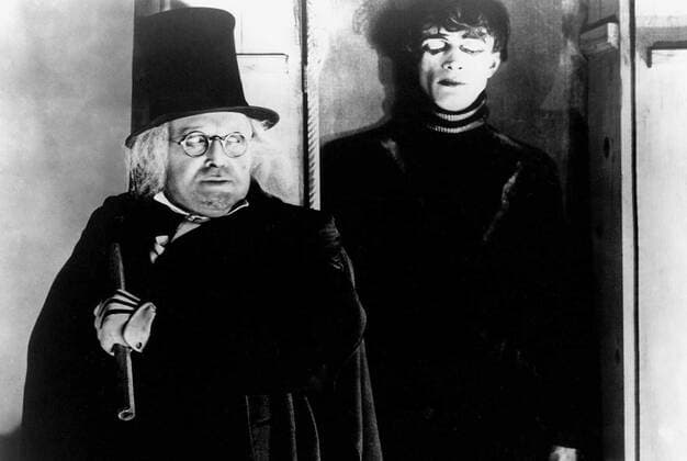 Conrad Veidt & Werner Krauss Characters: Cesare & Dr. Caligari Film: The Cabinet Of Dr. Caligari (DE 1920) Auch: Das Kabinett Des Doktor Caligari Director: Robert Wiene 26 February 1920  Copyright: MaryxEvansxAFxArchive 12025906 editorial use only