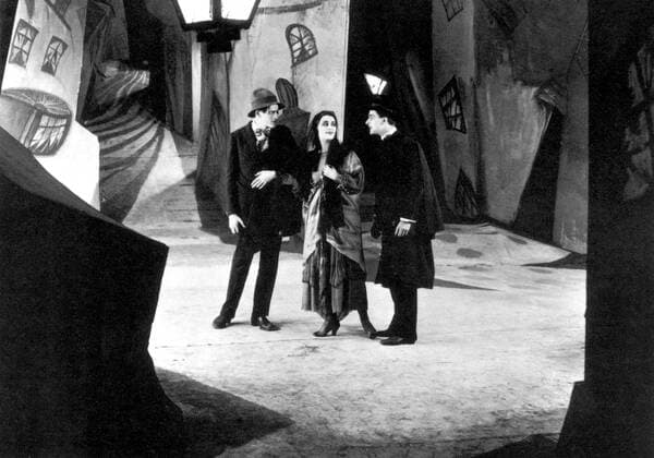Friedrich Feher, Lil Dagover & Hans Heinrich Von Twardowski Characters: Francis, Jane Olsen, Alan Film: The Cabinet Of Dr. Caligari (DE 1920) Auch: Das Kabinett Des Doktor Caligari Director: Robert Wiene 26 February 1920  Copyright: MaryxEvansxAFxArchive 12026530 editorial use only