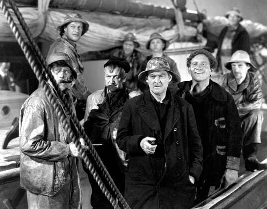 OSCARS. Bester Hauptdarsteller. Preisträger 1931-1940 Lionel Barrymore & Spencer Tracy Characters: Captain Disko Troop, Manuel Fidello Film: Captains Courageous (USA 1937) Director: Victor Fleming 11 May 1937  Copyright: MaryxEvansxAFxArchive 12026823 editorial use only