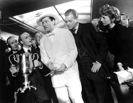 Orson Welles & Joseph Cotten Characters: Charles Foster Kane, Jedediah Leland Film: Citizen Kane (USA 1941) Director: Orson Welles 01 May 1941  Copyright: MaryxEvansxAFxArchive 12030649 editorial use only