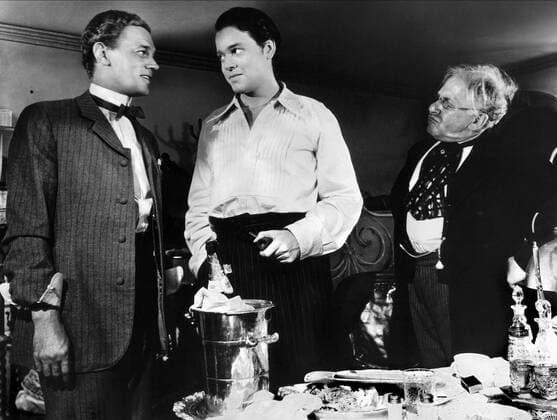 Joseph Cotten & Orson Welles Characters: Jedediah Leland, Charles Foster Kane Film: Citizen Kane (USA 1941) Director: Orson Welles 01 May 1941  Copyright: MaryxEvansxAFxArchive 12032235 editorial use only