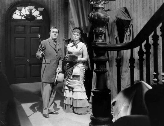 OSCARS. Beste Hauptdarstellerin. Preisträgerinnen 1941-1950 Charles Boyer & Ingrid Bergman Characters: Gregory Anton & Paula Alquist Film: Gaslight (1944) Director: George Cukor 04 May 1944  Copyright: MaryxEvansxAFxArchive 12032378 editorial use only