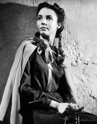 OSCARS. Beste Hauptdarstellerin. Preisträgerinnen 1941-1950 Jennifer Jones Characters: Bernadette Film: The Song Of Bernadette (1948) Director: Henry King 21 December 1943  Copyright: MaryxEvansxAFxArchive 12033551 editorial use only
