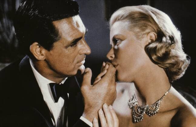 Cary Grant & Grace Kelly Characters: John Robie & Frances Stevens Film: To Catch A Thief (USA 1955) Director: Alfred Hitchcock 02 August 1955  Copyright: MaryxEvansxAFxArchive 12070754 editorial use only