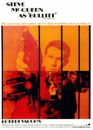 Steve Mcqueen Poster Characters: Bullitt Film: Bullitt (USA 1968) Director: Peter Yates 17 October 1968  Copyright: MaryxEvansxAFxArchive 12079947 editorial use only