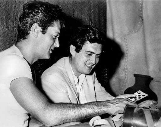 Tony Curtis & Stanly Kubrick Characters: Antoninus & Film: Spartacus (USA 1960) Director: Stanley Kubrick 06 October 1960  Copyright: MaryxEvansxAFxArchive 12084610 editorial use only