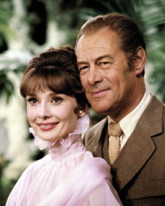 OSCARS. Bester Hauptdarsteller. Preisträger 1961-1970 Audrey Hepburn & Rex Harrison Characters: Eliza Doolittle, Professor Henry Higgins Film: My Fair Lady (USA 1964) Director: George Cukor 21 October 1964  Copyright: MaryxEvansxAFxArchive 12087123 editorial use only