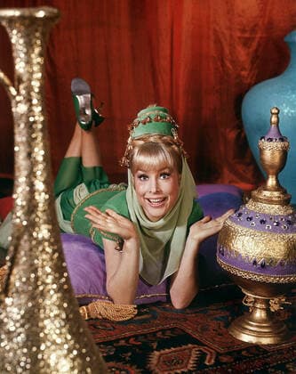 Barbara Eden Characters: Jeannie Television: I Dream Of Jeannie (1961) Director: Sidney Sheldon 18 September 1965  Copyright: MaryxEvansxAFxArchive 12089343 editorial use only