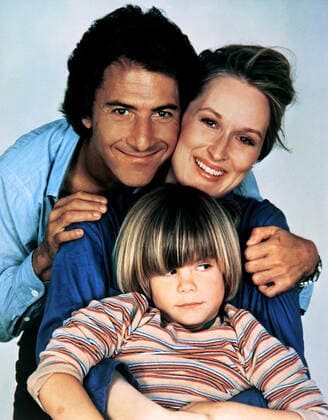 OSCARS. Bester Hauptdarsteller. Preisträger 1971-1980 Dustin Hoffman, Meryl Streep, Justin Henry Characters: Ted Kramer,Joanna Kramer,Billy Kramer Film: Kramer Vs. Kramer (1979) Director: Robert Benton 19 December 1979 KRAMERVS-SPTI-KEYART.tif  Copyright: ColumbiaxAFxArchivexMaryxEvans 12453688 editorial use only