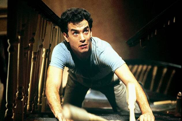 Tom Hanks Characters: Walter Fielding, Jr. Film: The Money Pit (1986) Director: Richard Benjamin 26 March 1986  Copyright: MaryxEvansxAFxArchivexUniversal 12462446 editorial use only