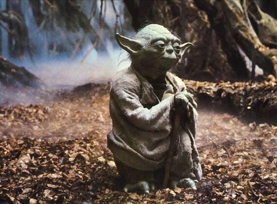Yoda Film: Star Wars: Episode V - The Empire Strikes Back (USA 1980) Neuer Titel Auch: Star Wars: Episode V - Das Imperium Schlõgt Zur³ck Director: Irvin Kershner 17 May 1980  Copyright: MaryxEvansxAFxArchivexLucasfilm 12469837 editorial use only
