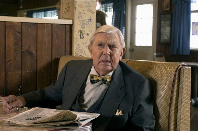 Andy Griffith Characters: Old Joe Film: Waitress (2007) Director: Adrienne Shelly 21 January 2007  Copyright: MaryxEvansxAFxArchivexFoxxSearchlight 12654647 editorial use only