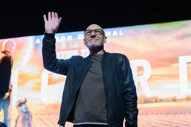Bilder des Jahres 2019, Entertainment 11 November Entertainment Themen der Woche KW44 Entertainment Bilder des Tages Italy: Picard, New Amazon Series Patrick Stewart and other members of the Star Trek: Picard series of Amazon main guests of the 53rd edition of Lucca Comics & Games, where the Amazon prime television series was presented to the public. Lucca Lucca Italy  StefanoxDallexLuche