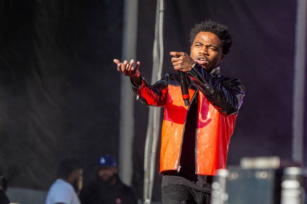 November 1, 2019, Las Vegas, Nevada, U.S: Rapper RODDY RICCH (RODRICK WAYNE MOORE, JR.) during the Day N Vegas Music Festival at the Las Vegas Festival Grounds in Las Vegas, Nevada Las Vegas U.S. - ZUMAs135 20191101_zap_s135_098 Copyright: xDanielxDeSloverx