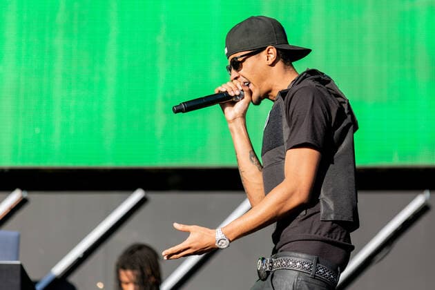 November 1, 2019, Las Vegas, Nevada, U.S: Rapper COMETHAZINE (FRANK CHILDRESS) during the Day N Vegas Music Festival at the Las Vegas Festival Grounds in Las Vegas, Nevada Las Vegas U.S. - ZUMAs135 20191101_zap_s135_101 Copyright: xDanielxDeSloverx