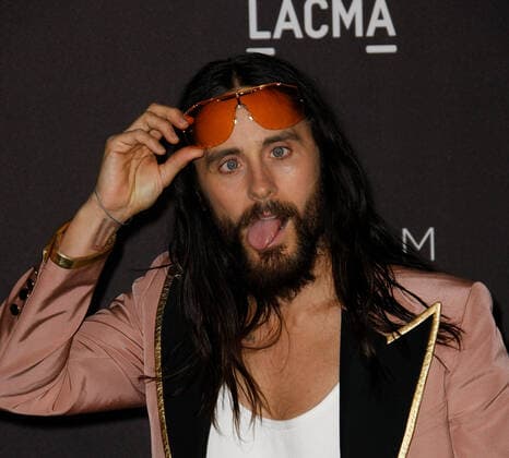 LOS ANGELES, CALIFORNIA - NOVEMBER 02: Jared Leto arrives at the LACMA Art + Film Gala Presented By Gucci on November 02, 2019 in Los Angeles, California. Photo: CraSH imageSPACE MediaPunch Copyright: ximageSPACEx